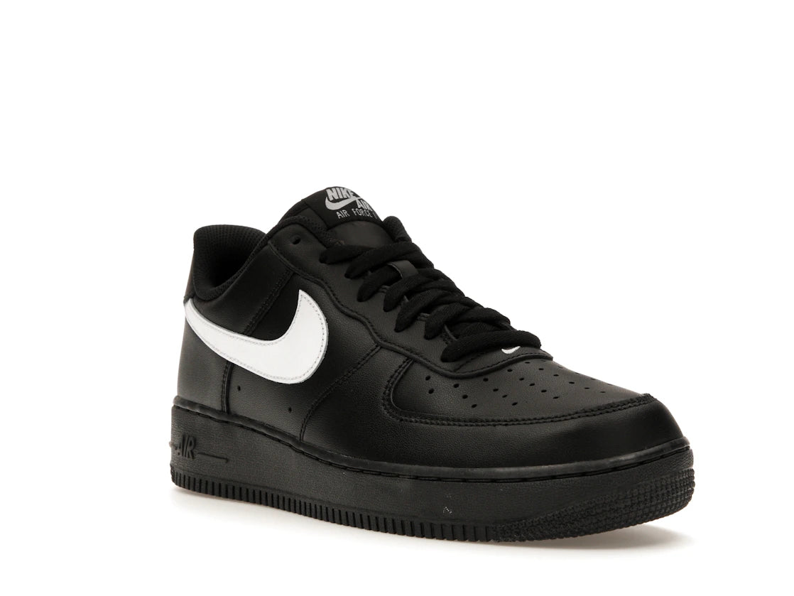 Nike Air Force 1 Low '07 Black White - vue secondaire A