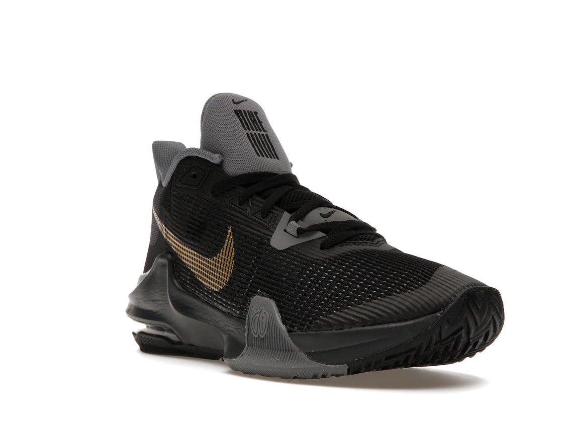 Nike Air Max Impact 3 Black Metallic Gold - vue secondaire A