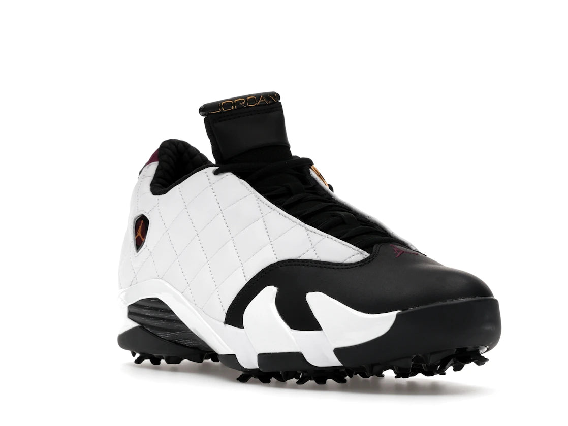 Jordan 14 Retro Golf NRG Bordeaux - vue secondaire A