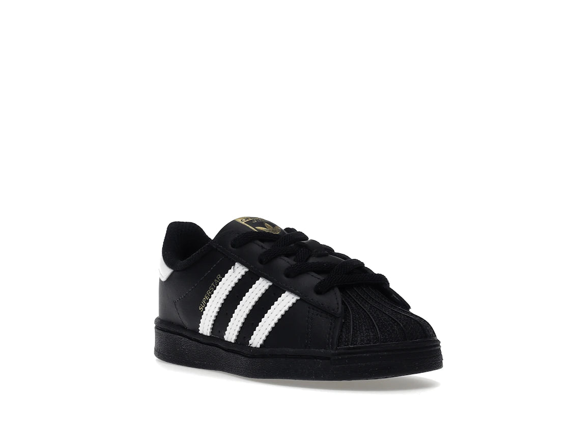 adidas Superstar Core Black Cloud White Gold (TD) - vue secondaire A