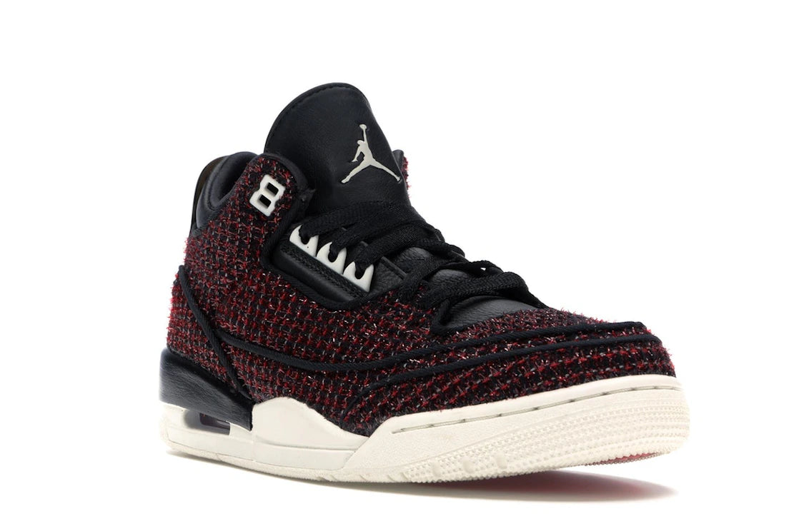 Jordan 3 Retro AWOK Vogue University Red (Women's) - vue secondaire A