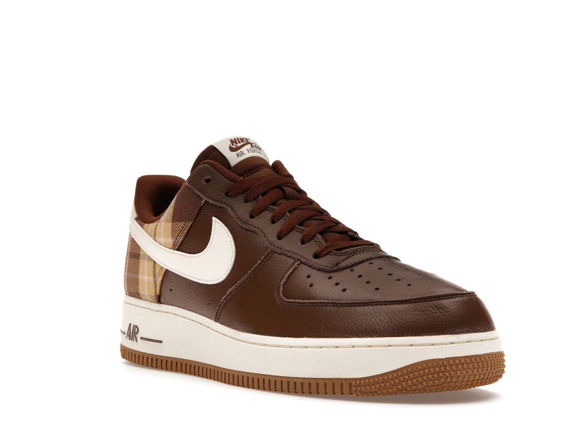 Nike Air Force 1 Low '07 LX Brown Plaid - vue secondaire A