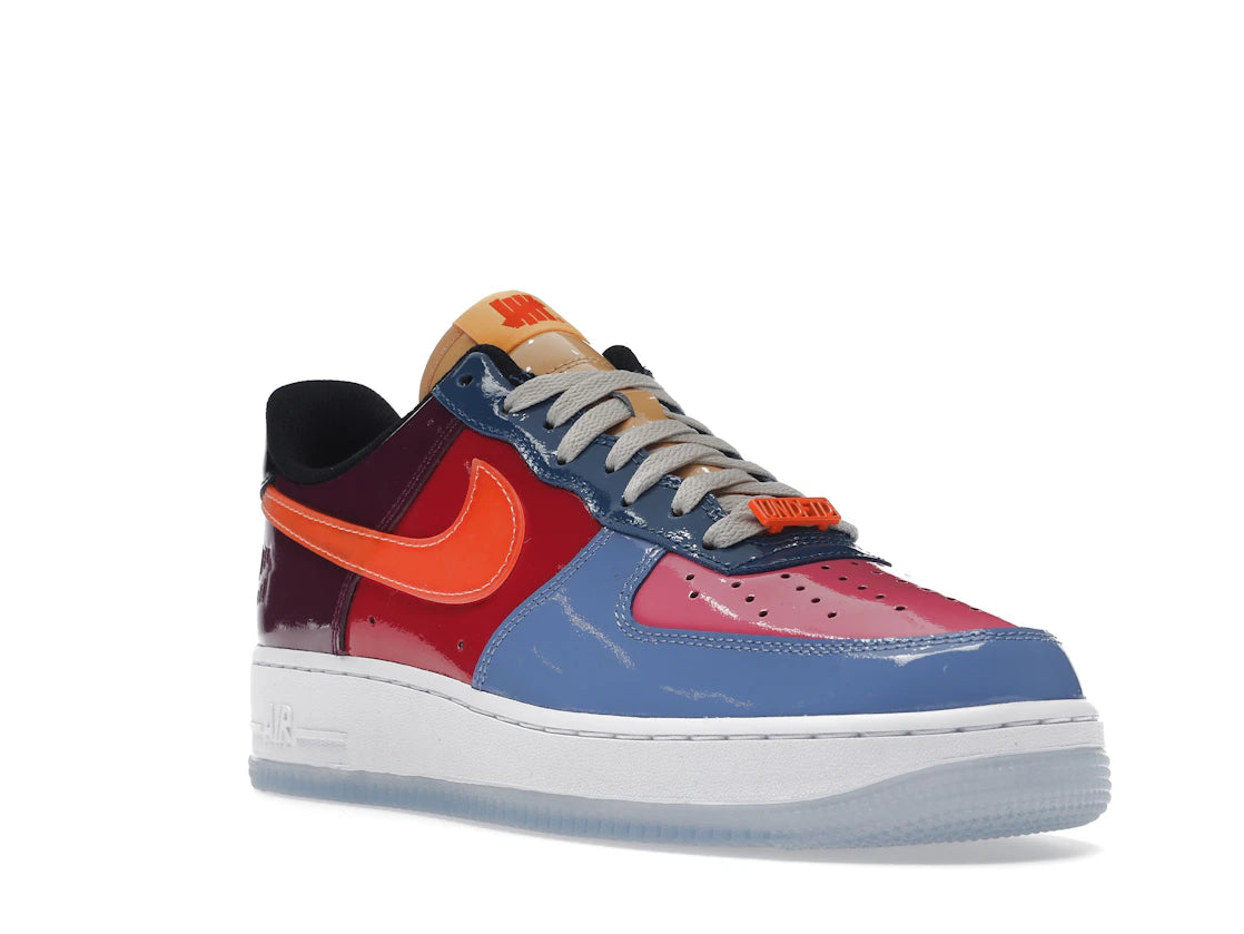 Nike Air Force 1 Low SP Undefeated Multi-Patent Total Orange - vue secondaire A
