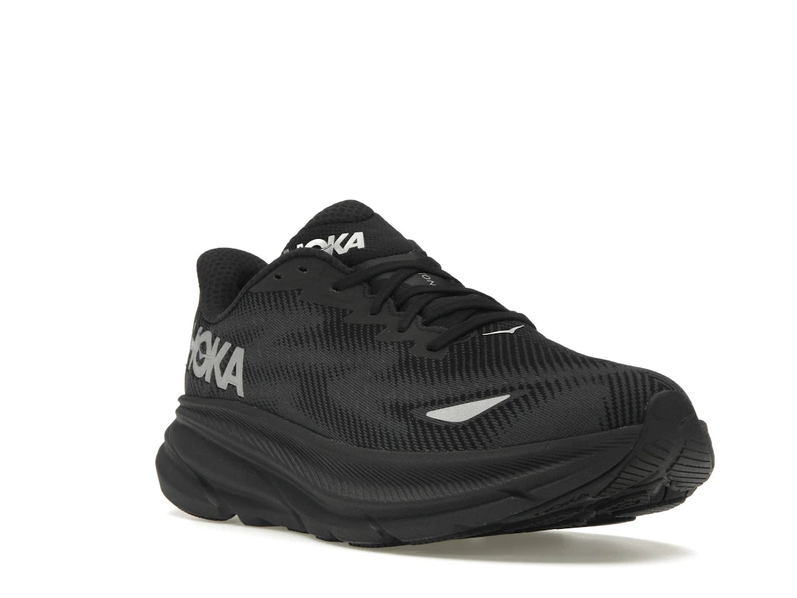 Hoka One One Clifton 9 Gore-Tex Black Black (Women's) - vue secondaire A