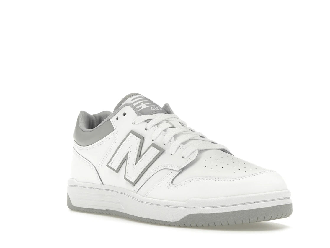 New Balance 480 White Gray Matter - vue secondaire A