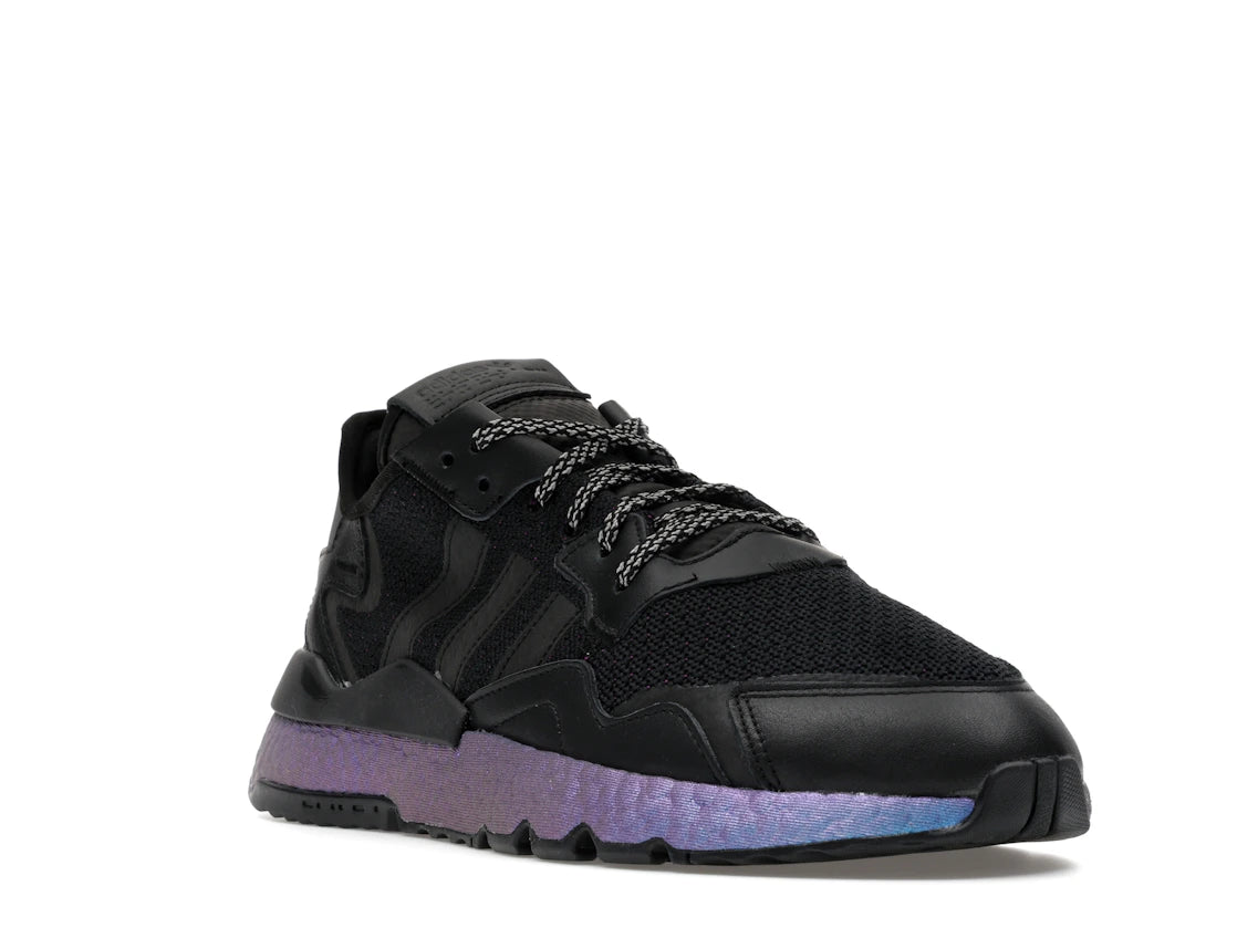 adidas Nite Jogger Black Metallic Boost - vue secondaire A