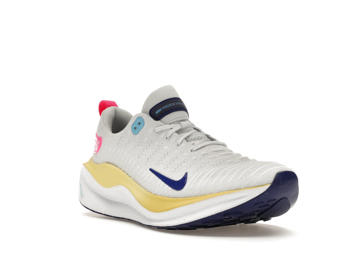 Nike ReactX Infinity Run 4 Photon Dust Saturn Gold Deep Royal - vue secondaire A