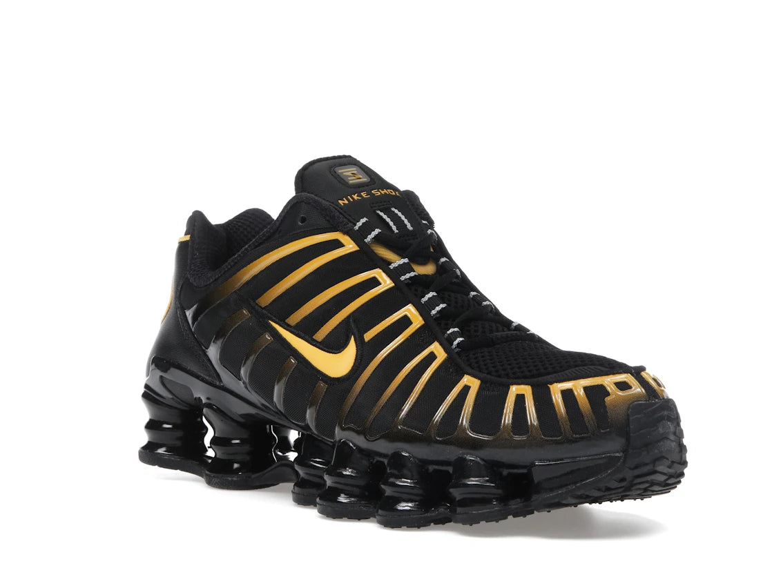 Nike Shox TL Black University Gold - vue secondaire A