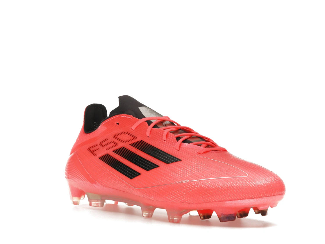 adidas F50 Elite FG Turbo Aurora Black Platinum Metallic - vue secondaire A