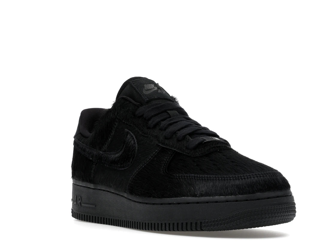Nike Air Force 1 Low '07 Triple Black Pony Hair (Women's) - vue secondaire A