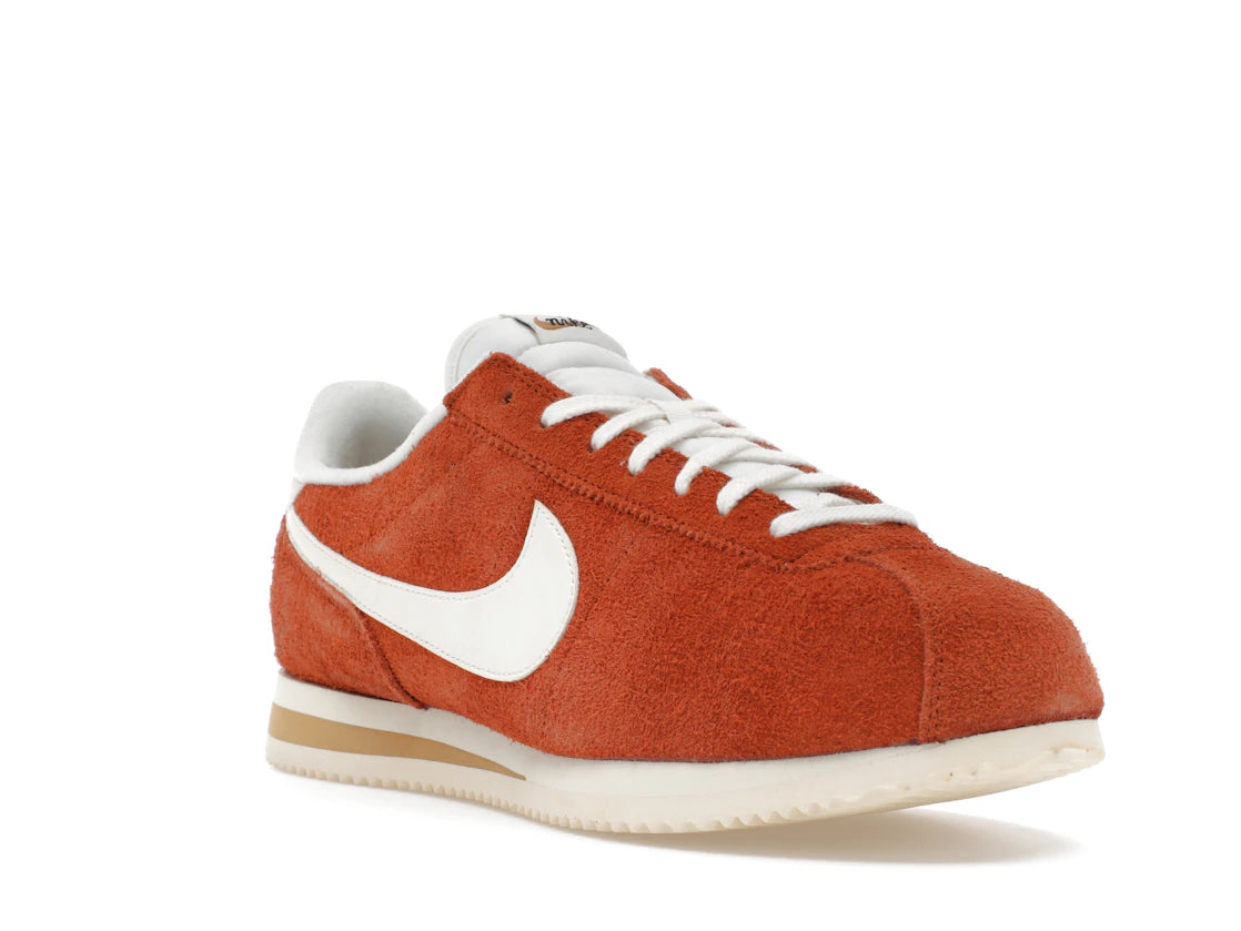 Nike Cortez SE Suede Dark Russet Flax Muslin Sail - vue secondaire A