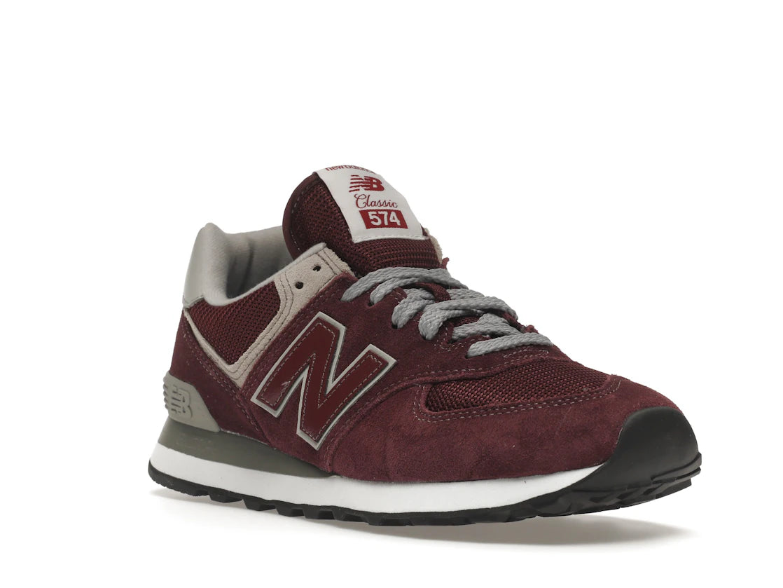 New Balance 574 Burgundy - vue secondaire A
