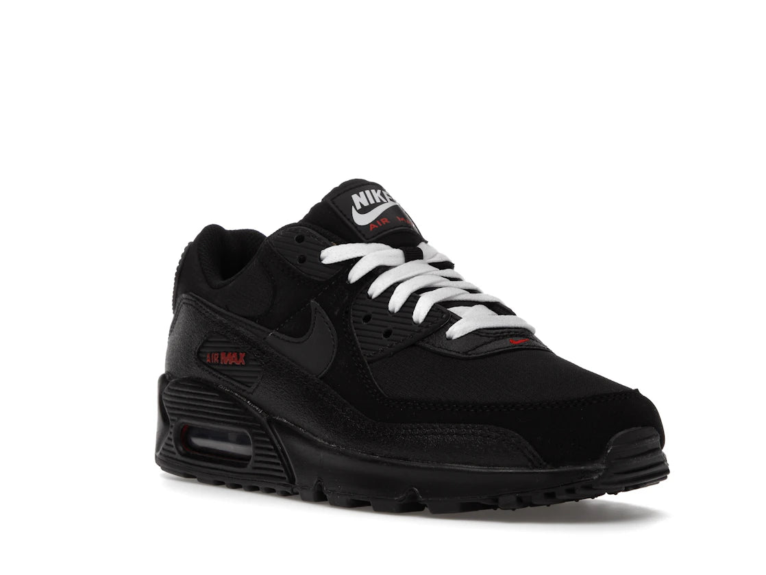 Nike Air Max 90 Black Sport Red - vue secondaire A