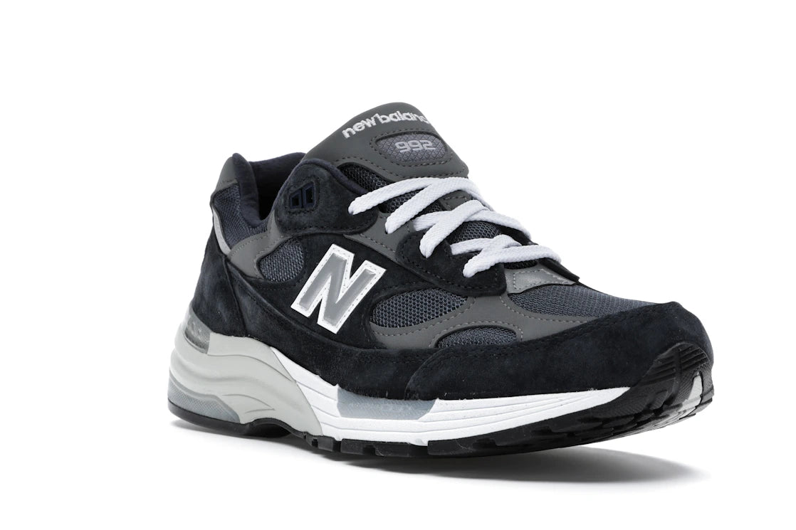 New Balance 992 Navy Grey - vue secondaire A