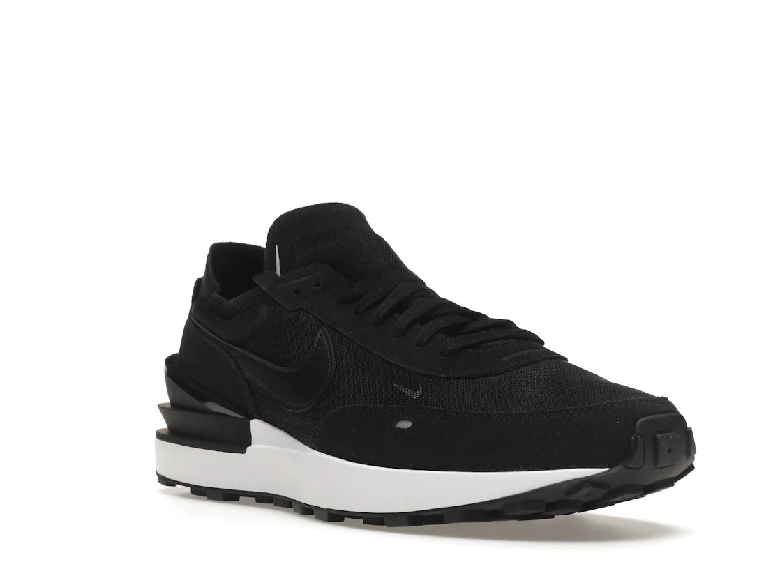 Nike Waffle One Black White - vue secondaire A