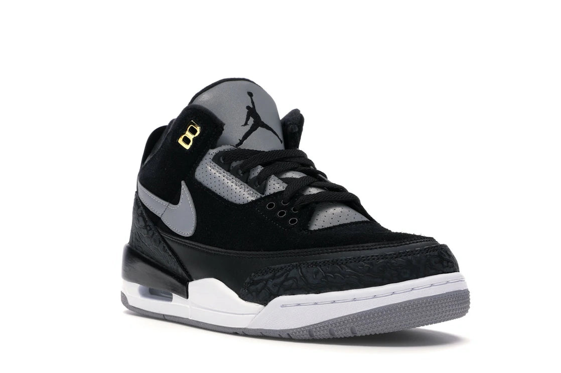Jordan 3 Retro Tinker Black Cement Gold - vue secondaire A