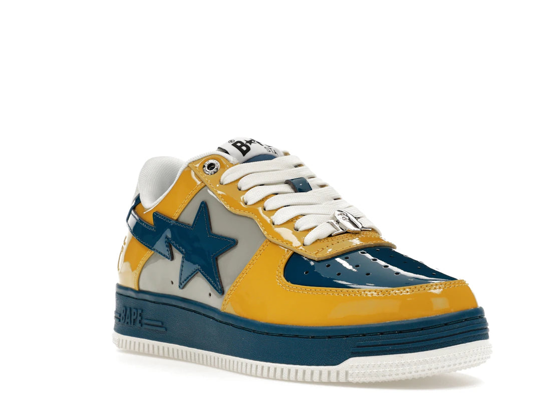 A Bathing Ape Bape Sta Nostalgic Blue Yellow - vue secondaire A