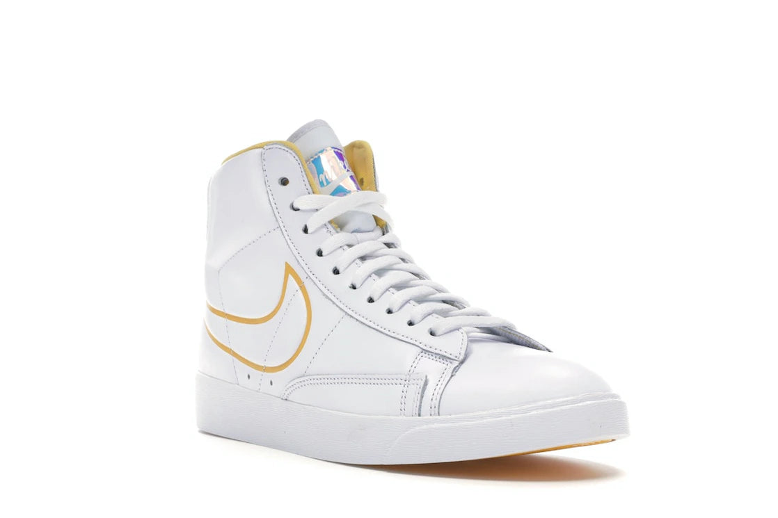 Nike Blazer Mid White Topaz Gold (Women's) - vue secondaire A