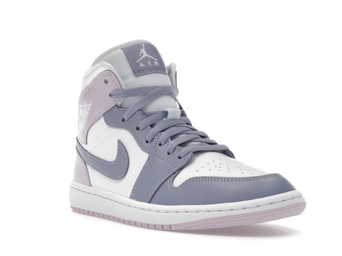 Jordan 1 Mid Indigo Haze Doll White (Women's) - vue secondaire A