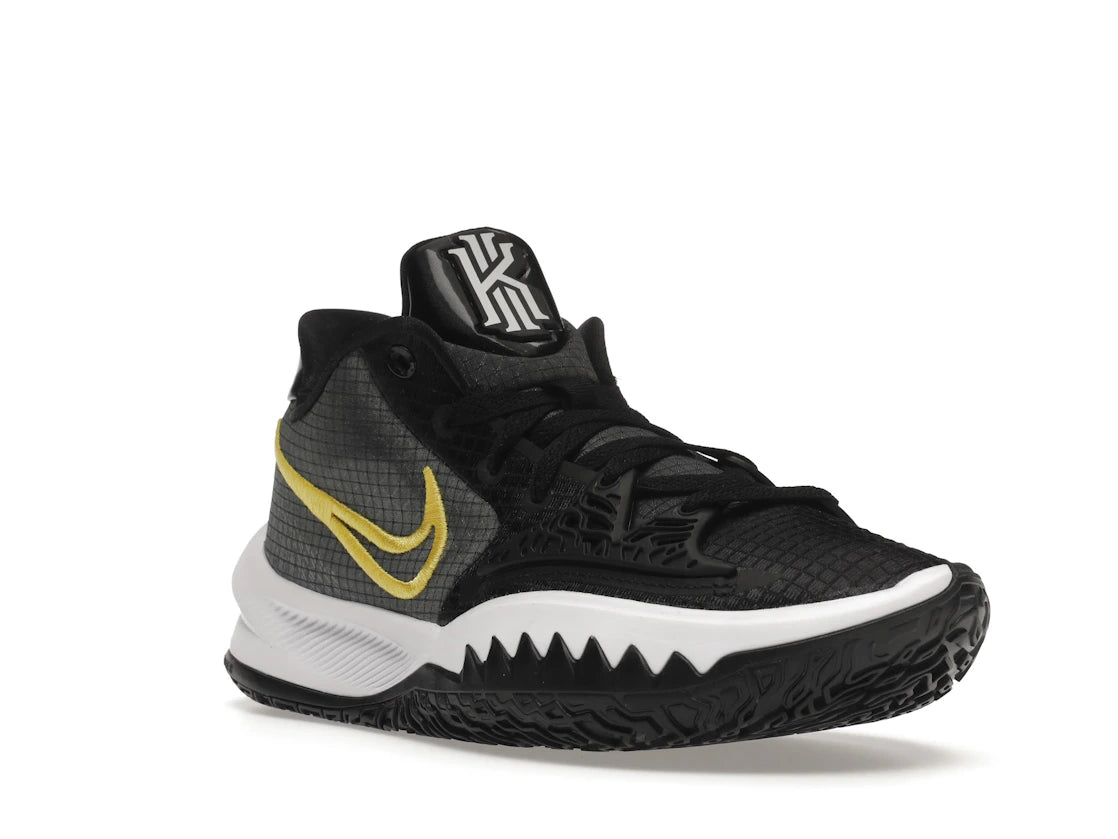 Nike Kyrie 4 Low Black Yellow - vue secondaire A