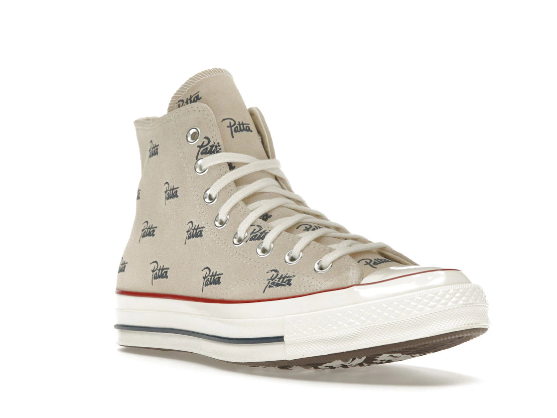 Converse Chuck 70 Hi Patta Mini Logo Pack Natural Ivory - vue secondaire A