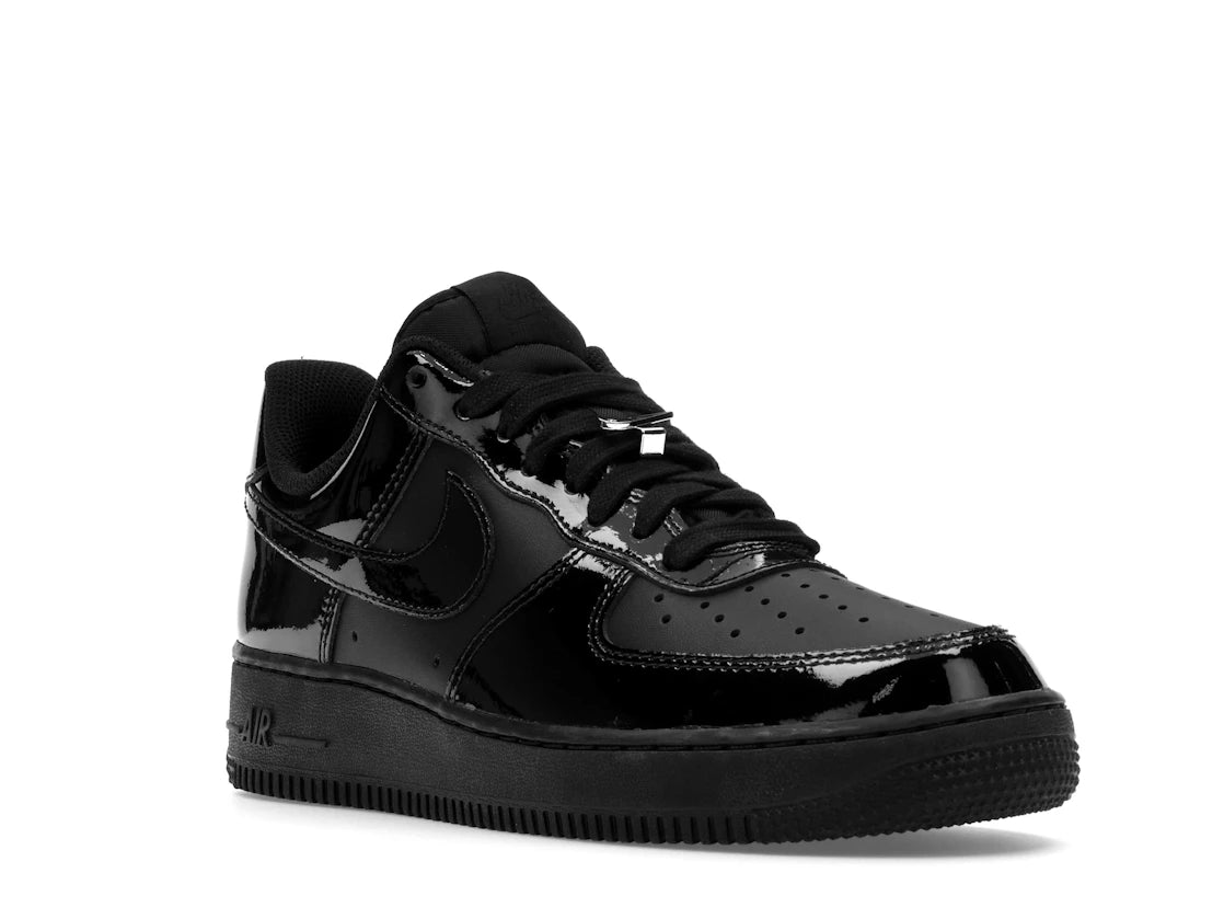 Nike Air Force 1 Low '07 Patent Black (Women's) - vue secondaire A