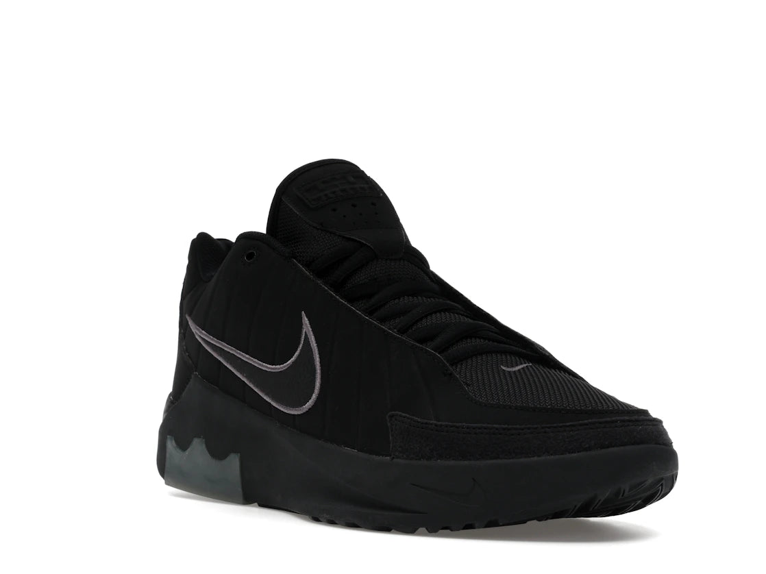 Nike LeBron Witness 9 Black Iron Grey Gold (GS) - vue secondaire A