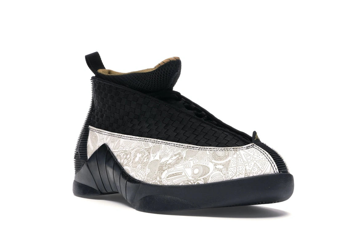 Jordan 15 Retro Laser - vue secondaire A