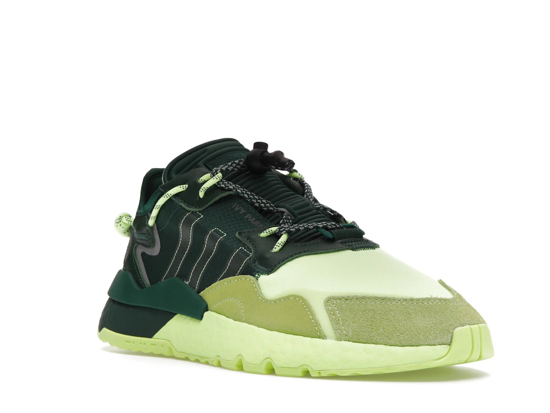 adidas Nite Jogger Beyonce Ivy Park Dark Green Frozen Yellow - vue secondaire A
