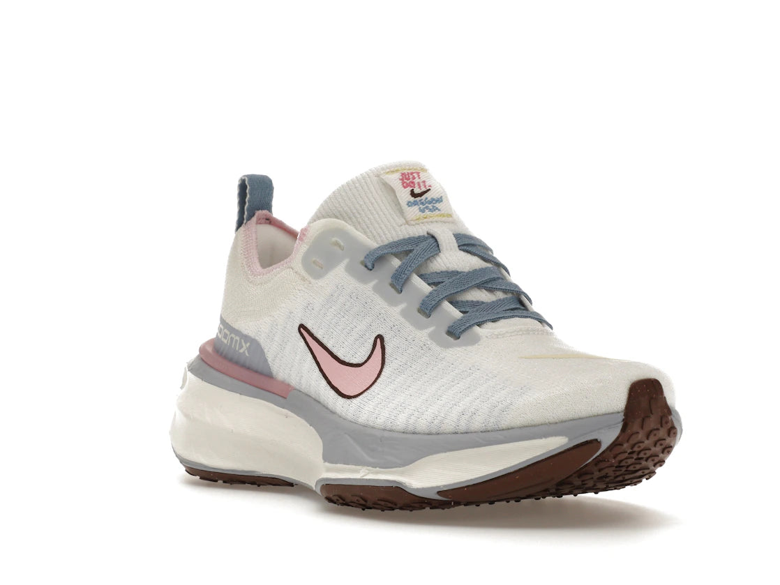 Nike ZoomX Invincible Run 3 Blue Whisper Medium Soft Pink (Women's) - vue secondaire A