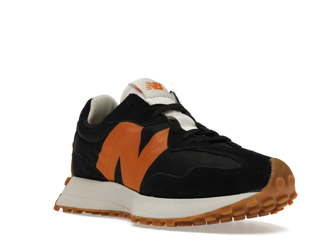 New Balance 327 Black Orange - vue secondaire A