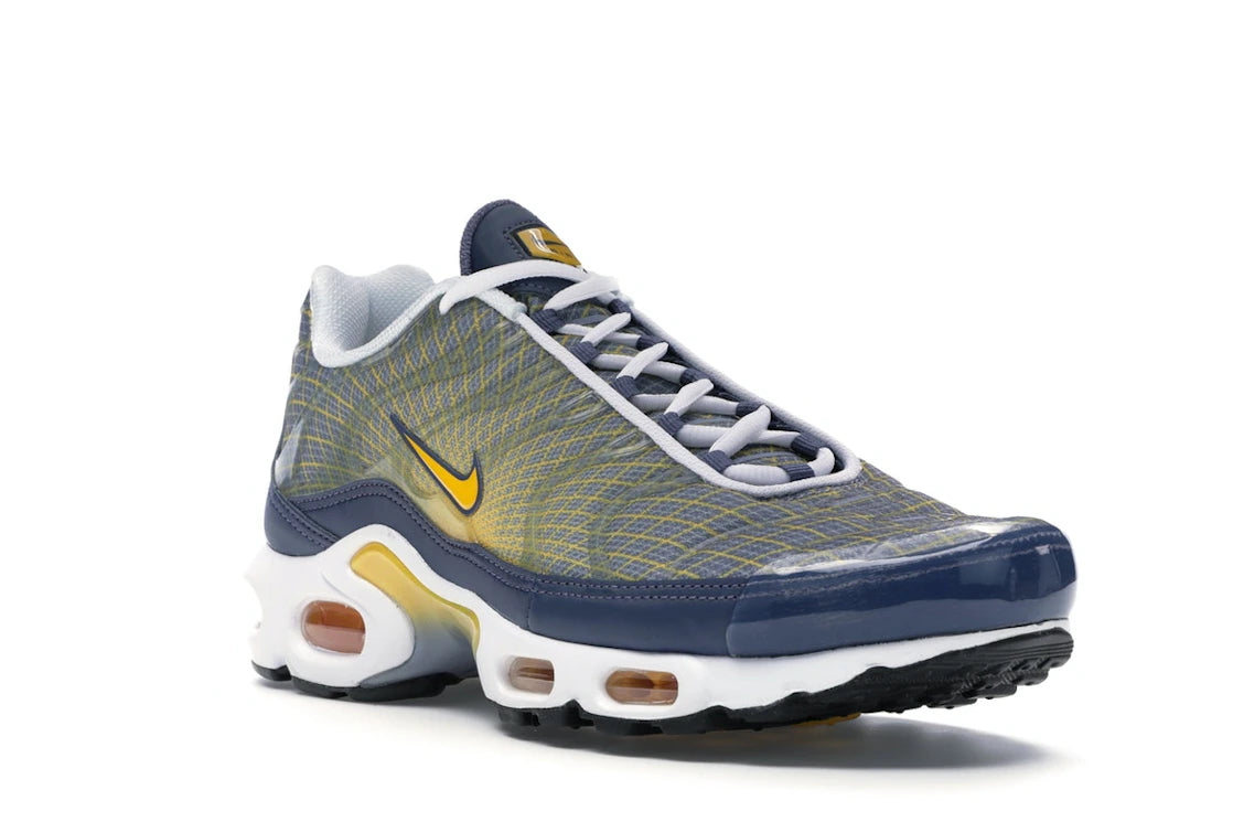 Nike Air Max Plus Wave Grid Yellow - vue secondaire A