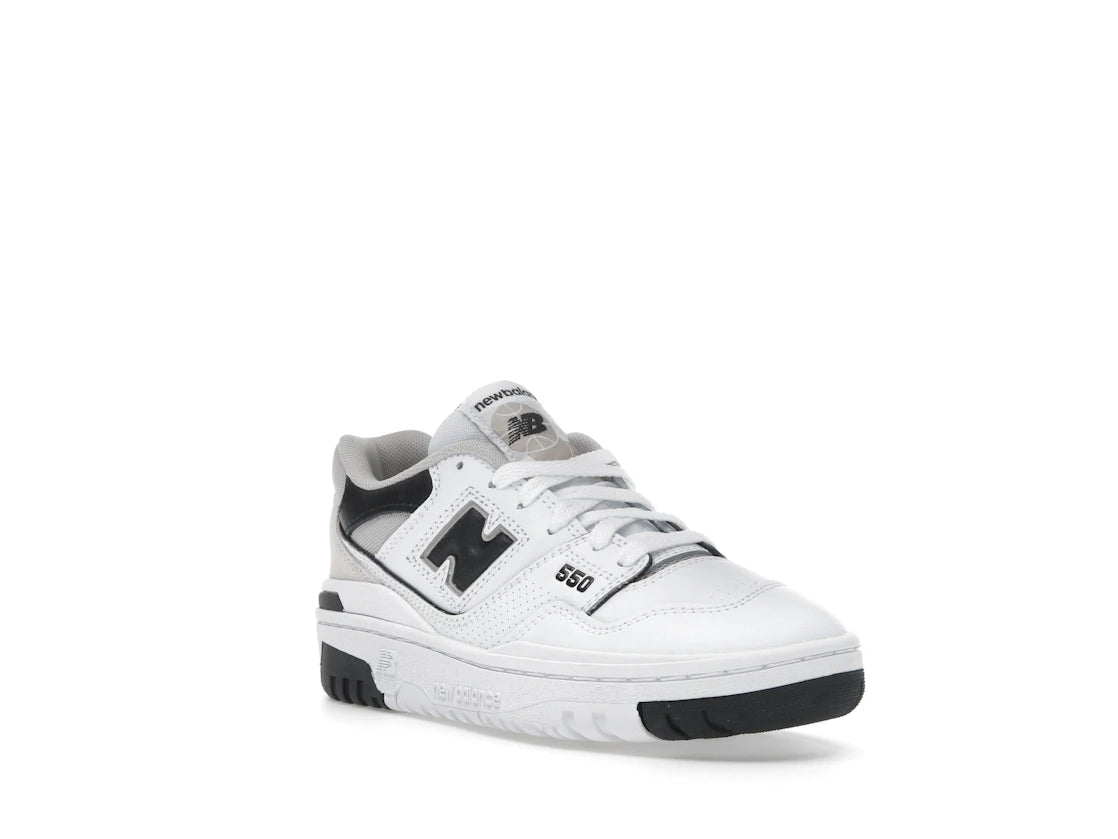 New Balance 550 White Black (GS) - vue secondaire A