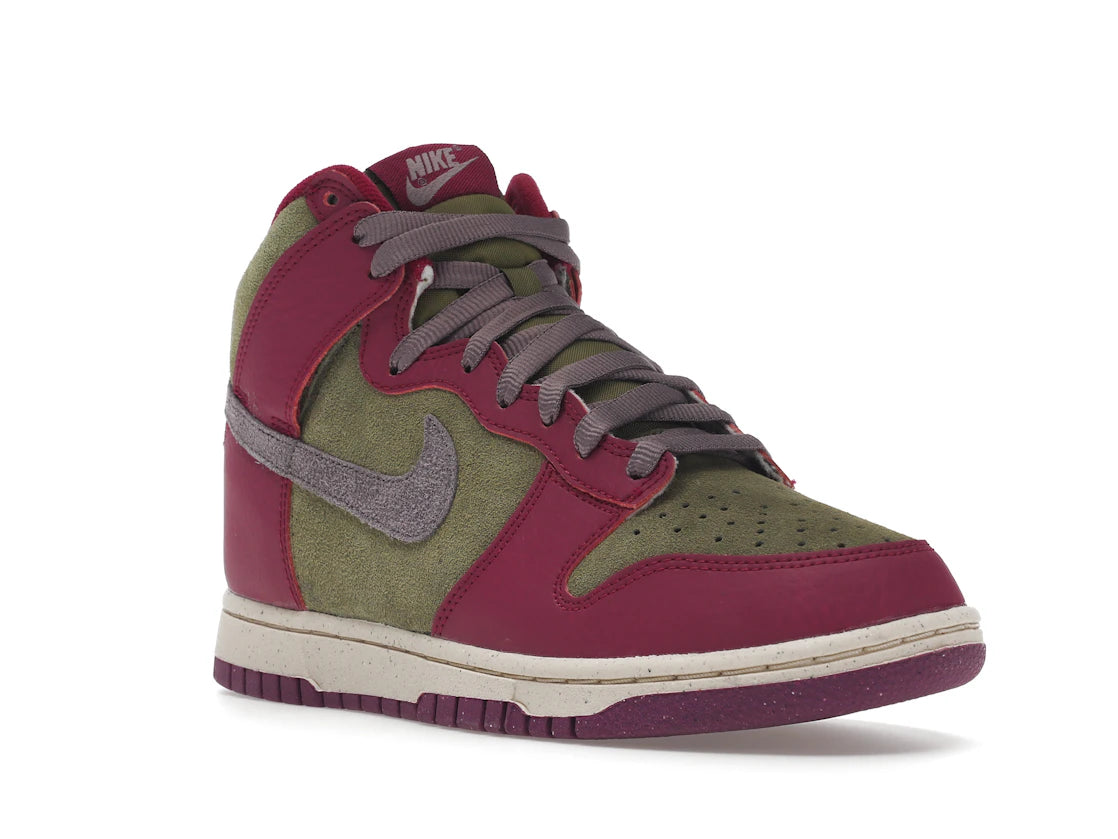 Nike Dunk High Dynamic Berry (Women's) - vue secondaire A