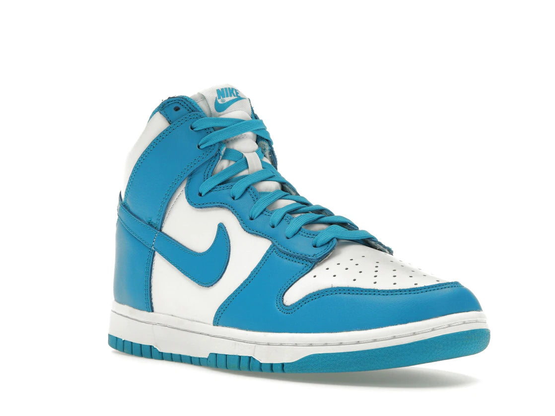 Nike Dunk High Retro Laser Blue - vue secondaire A