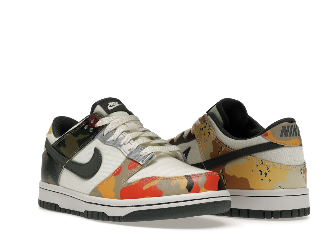Nike Dunk Low Sail Multi-Camo (GS) - vue secondaire A