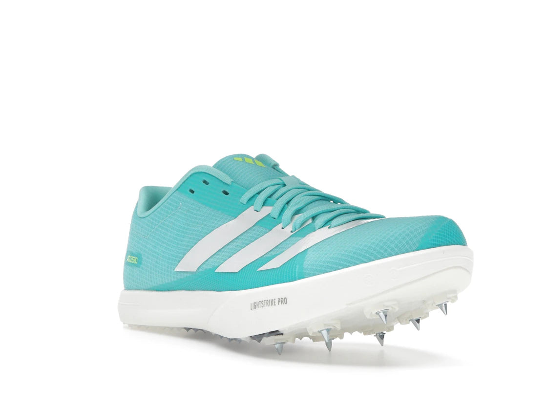 adidas Adizero LJ Flash Aqua Zero Metalic Lucid Lemon - vue secondaire A