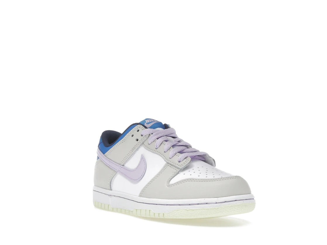Nike Dunk Low Khaki Blue Pink (GS) - vue secondaire A
