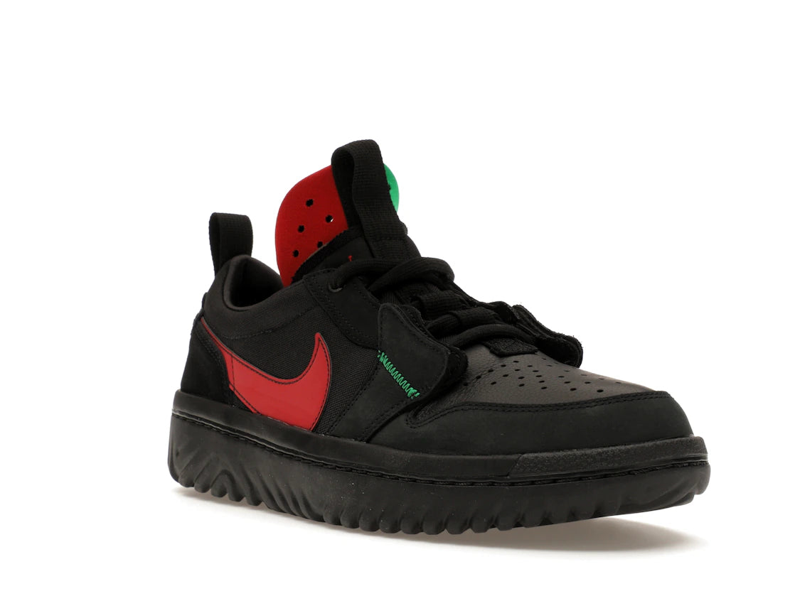 Jordan 1 Low React Fearless Ghetto Gastro - vue secondaire A