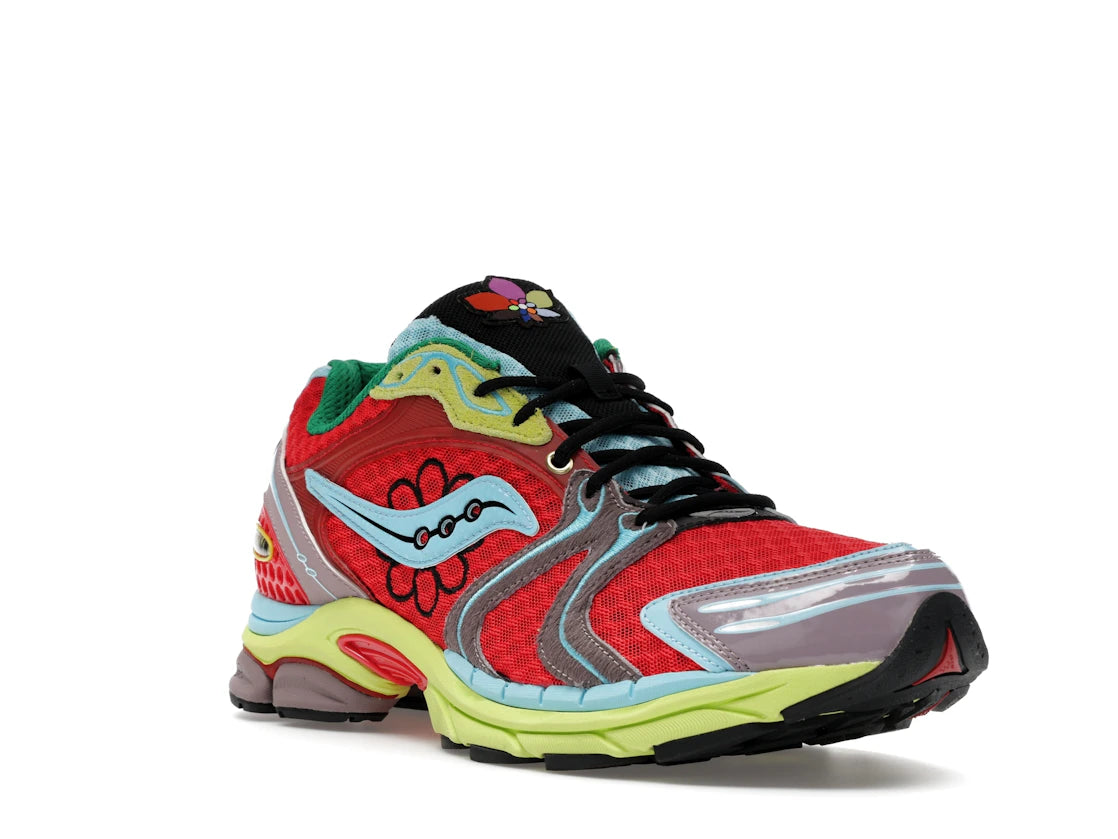 Saucony ProGrid Triumph 4 Jae Tips Flowers Grow Uptown Poison Ivy - vue secondaire A