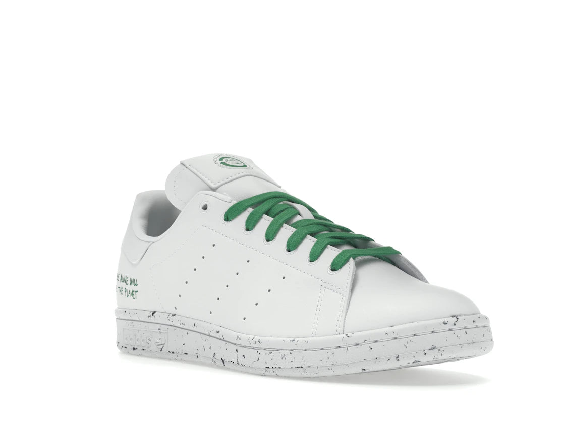 adidas Stan Smith Clean Classics White Green - vue secondaire A
