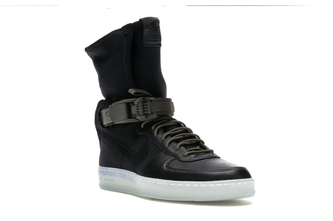 Nike Air Force 1 Downtown Acronym Black Olive - vue secondaire A
