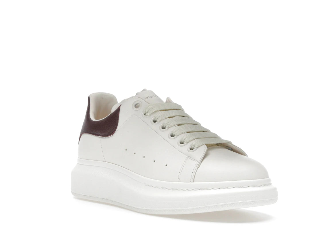 Alexander McQueen Oversized Off-White Bordeaux - vue secondaire A