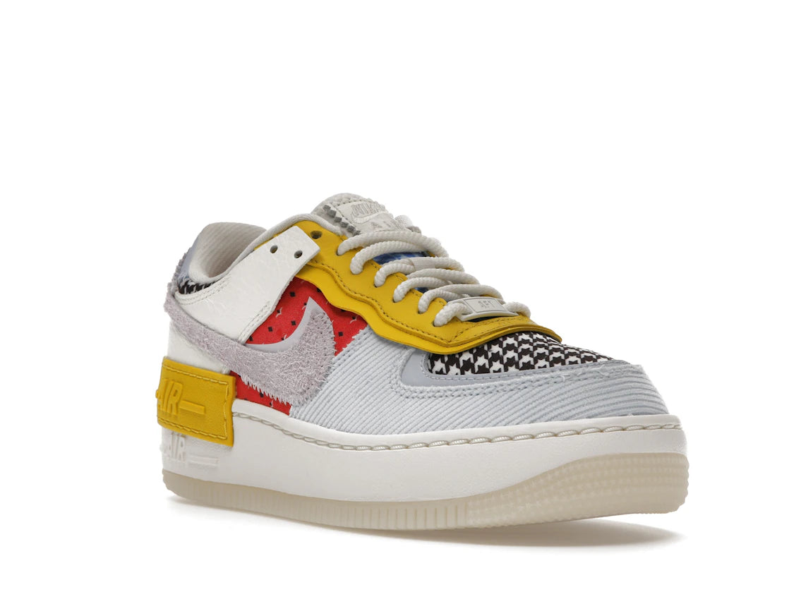 Nike Air Force 1 Low Shadow Multi Print Houndstooth (Women's) - vue secondaire A