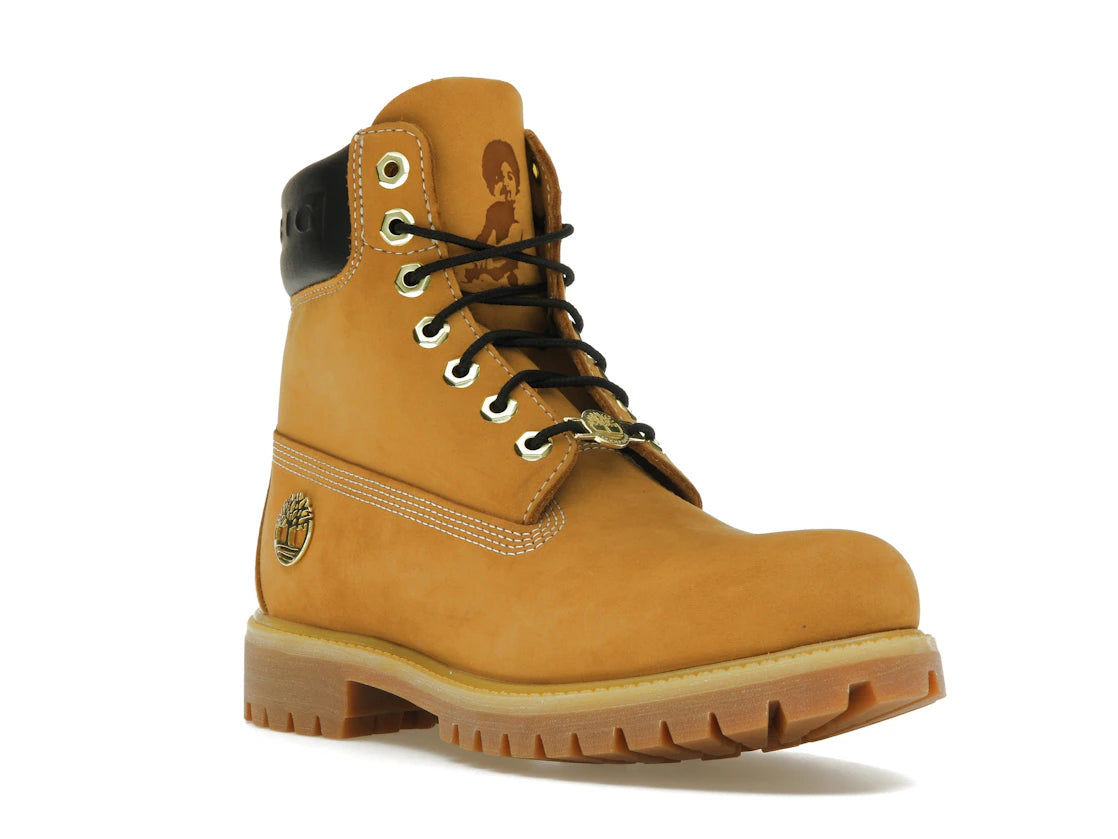 Timberland 6" Premium Boot The Notorious B.I.G. Wheat - vue secondaire A