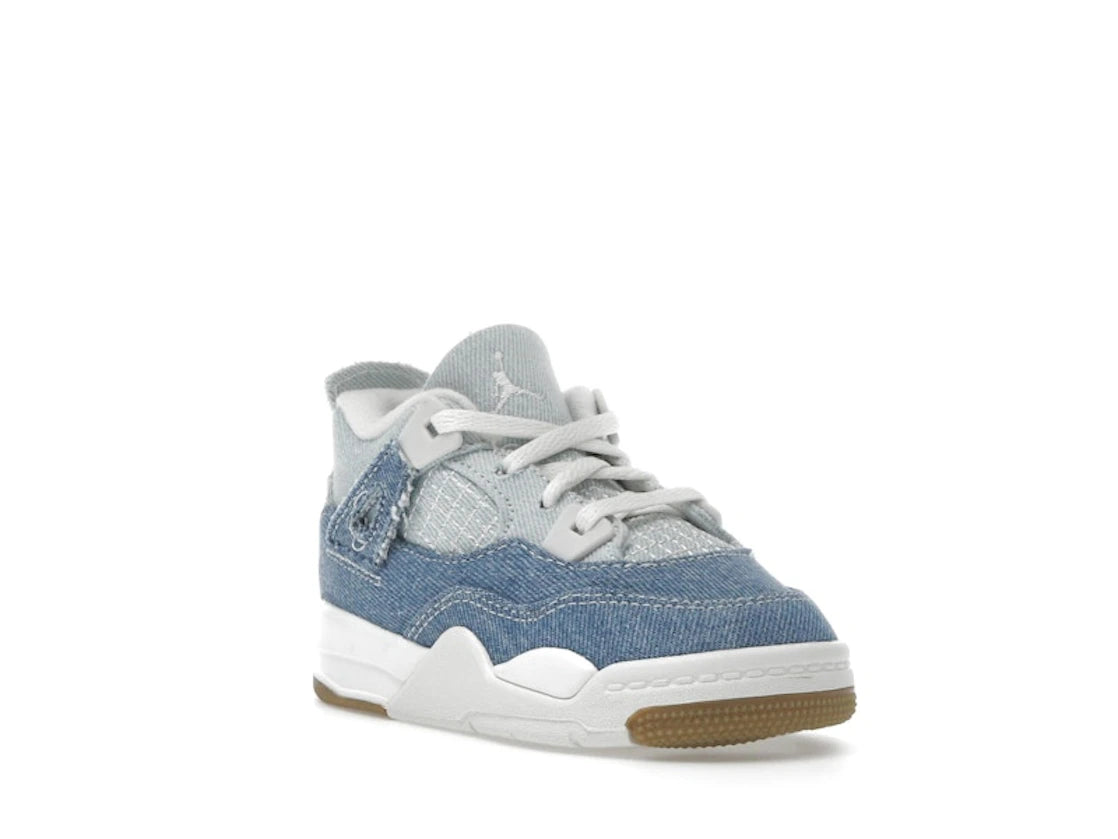 Jordan 4 Retro TEX Denim Worn Blue (TD) - vue secondaire A