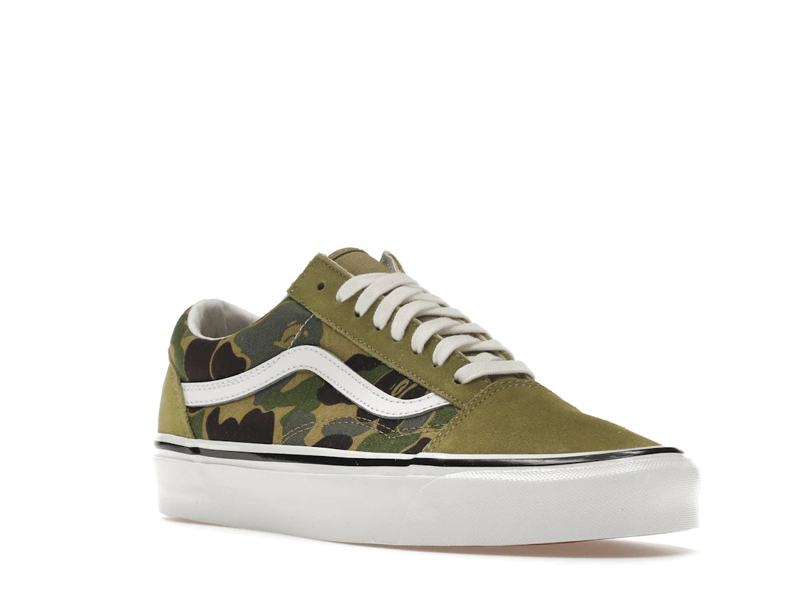 Vans Old Skool 36 DX Bape Green ABC Camo - vue secondaire A