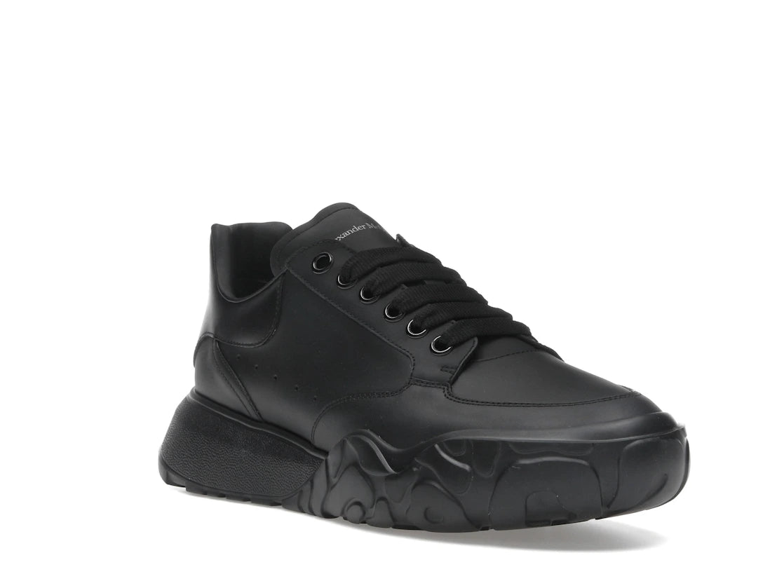 Alexander McQueen Court Trainers Black - vue secondaire A
