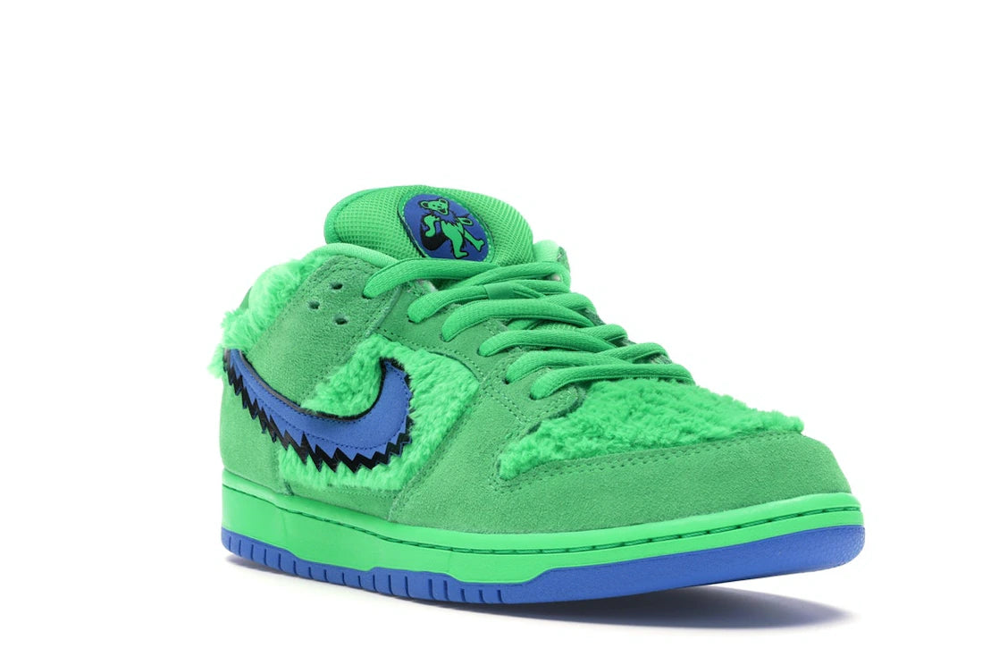 Nike SB Dunk Low Grateful Dead Bears Green - vue secondaire A