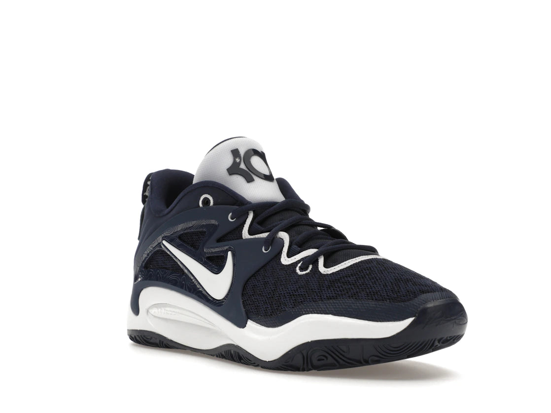 Nike KD 15 TB Midnight Navy (White Tongue) - vue secondaire A